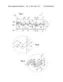 TRANSPARENT ELEMENT WITH DIFFUSE REFLECTION diagram and image