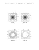 OPTICAL DEVICE WITH A PIEZOELECTRICALLY ACTUATED DEFORMABLE MEMBRANE     SHAPED AS A CONTINUOUS CROWN diagram and image