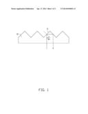 PRISM SHEET INCLUDING LIGHT EMITTING SURFACE WITH V-SHAPED GROOVES diagram and image