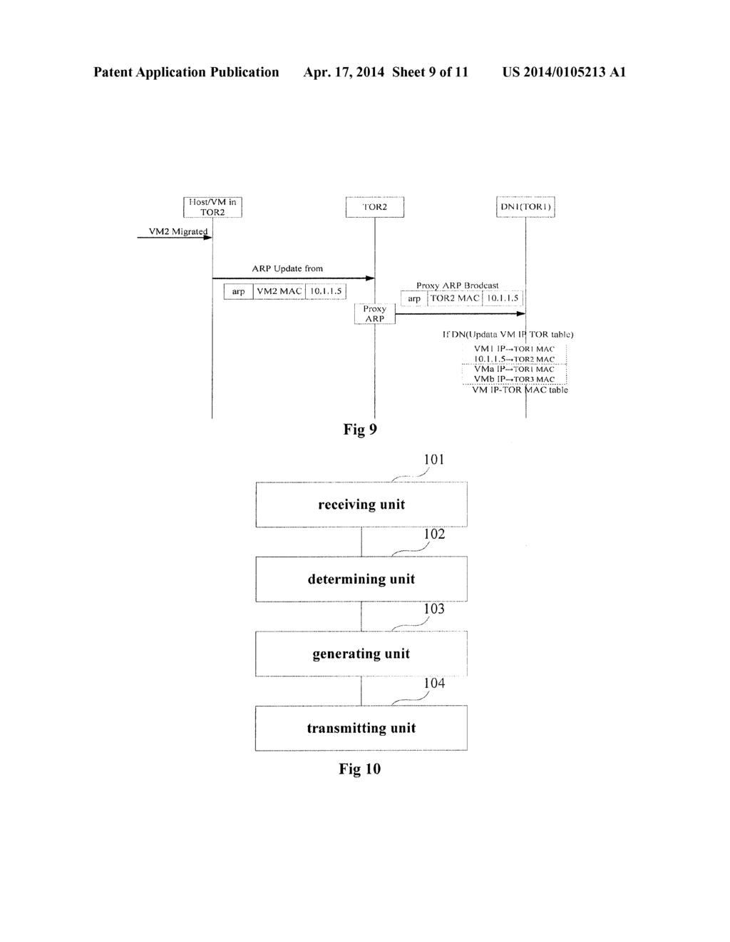 METHOD, APPARATUS AND SYSTEM FOR TRANSMITTING PACKETS IN VIRTUAL NETWORK - diagram, schematic, and image 10