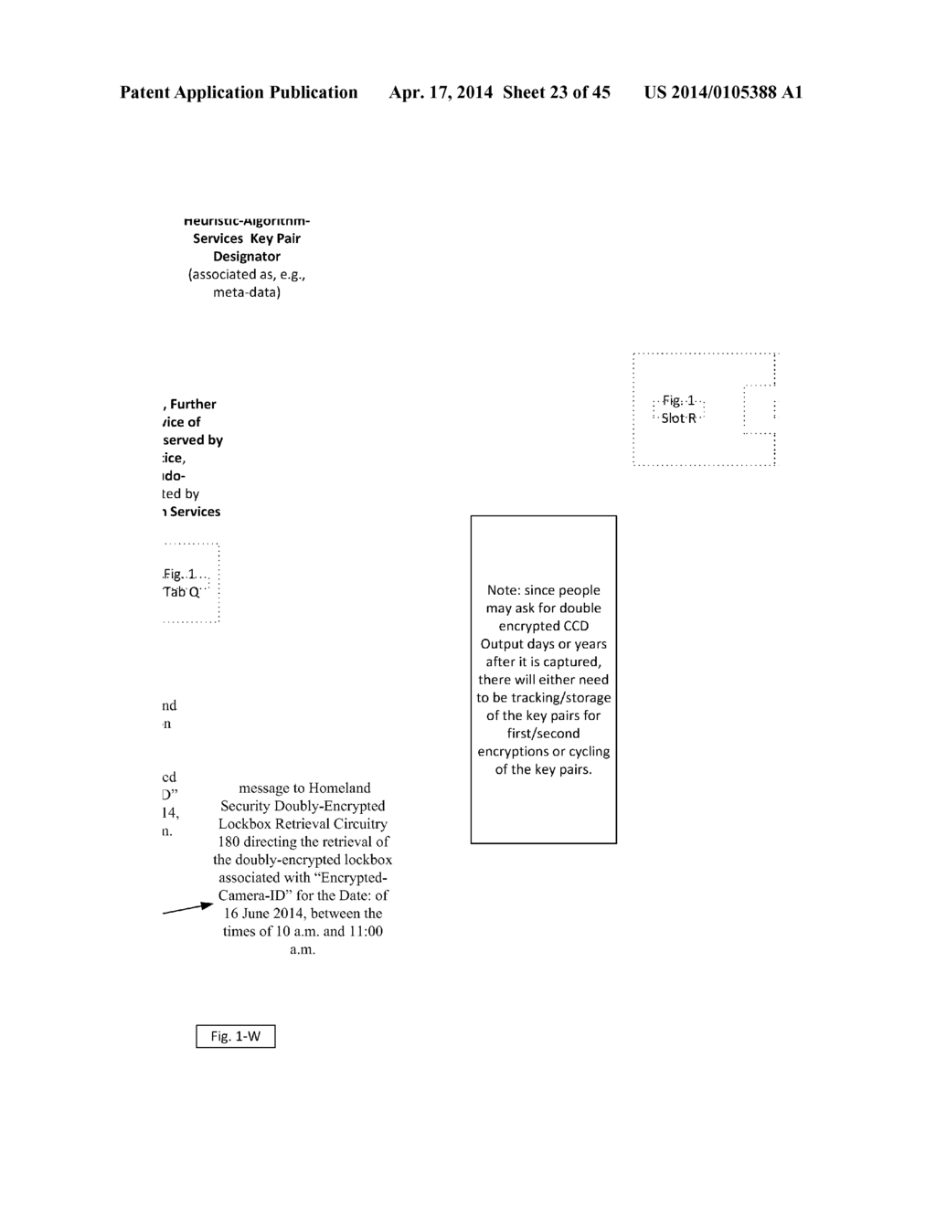 LEVEL-TWO ENCRYPTION ASSOCIATED WITH INDIVIDUAL PRIVACY AND PUBLIC SAFETY     PROTECTION VIA DOUBLE ENCRYPTED LOCK BOX - diagram, schematic, and image 24