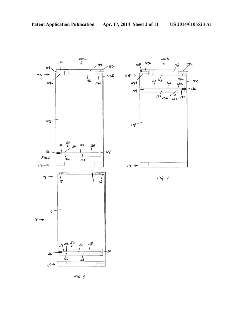 Polymeric Bags With Easy Access Features Attached to the Bags Without     Adhesives - diagram, schematic, and image 03