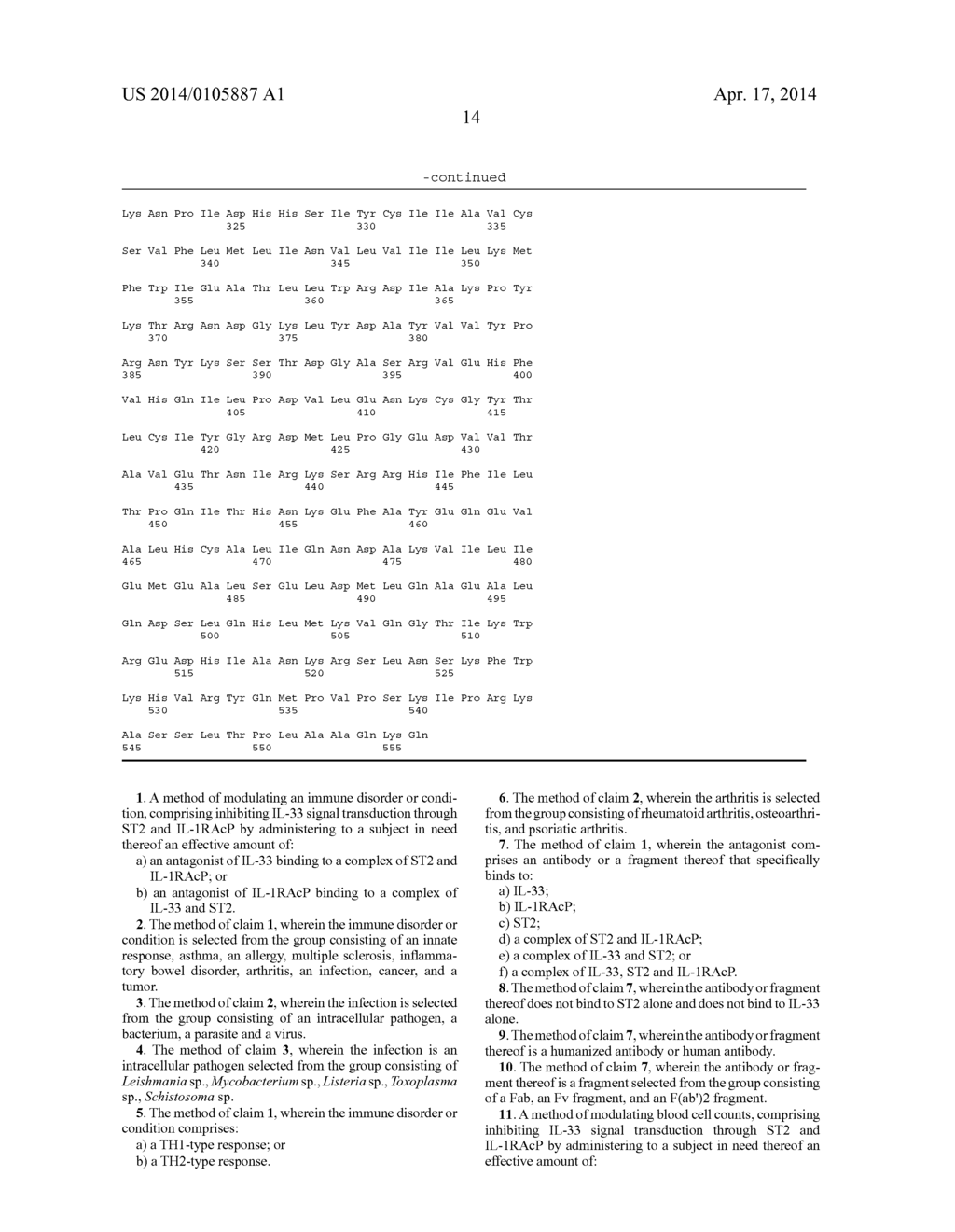 METHODS FOR MODULATING IL-33 ACTIVITY - diagram, schematic, and image 24