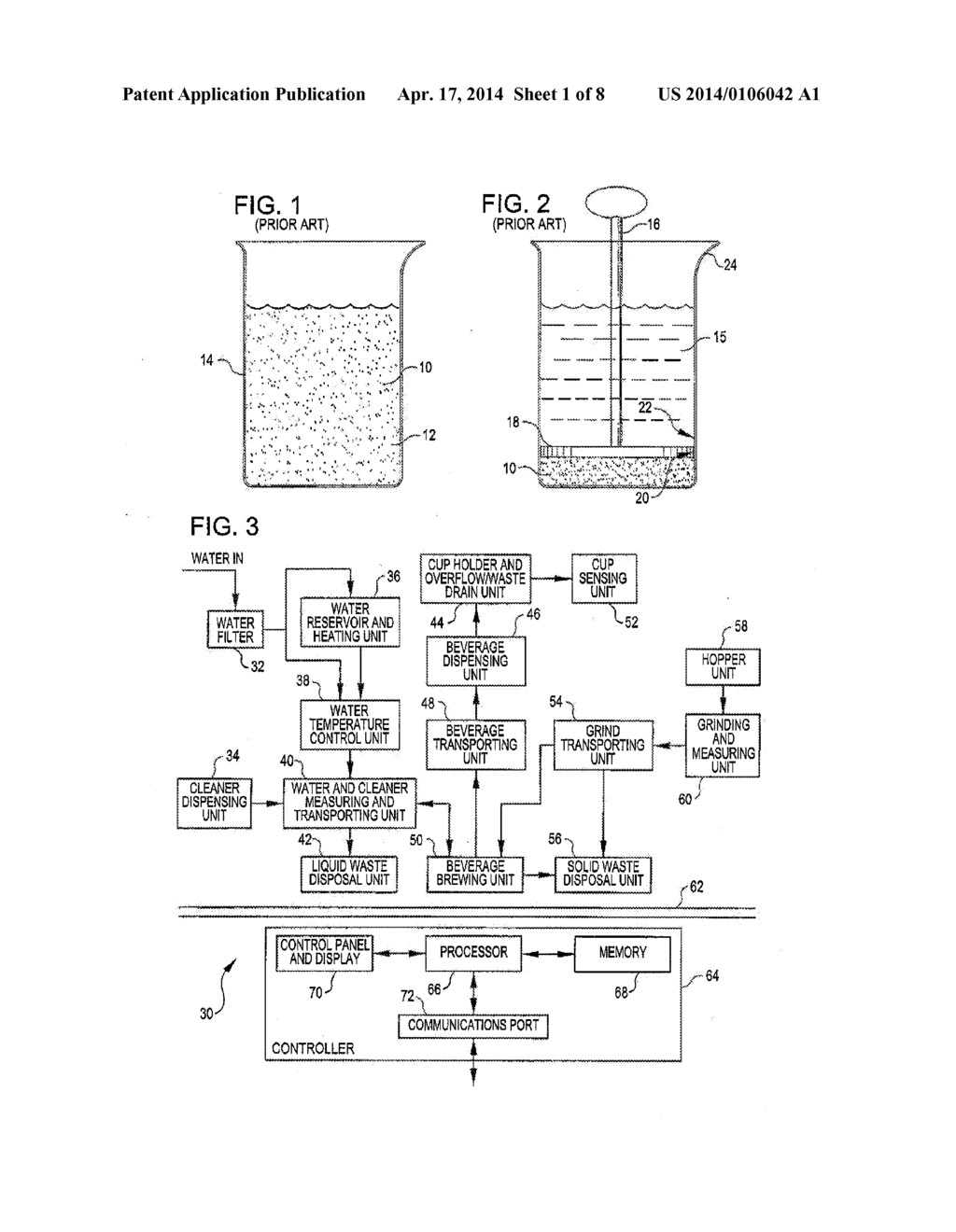 BEVERAGE BREWER WITH FLAVOR BASE REMOVAL - diagram, schematic, and image 02