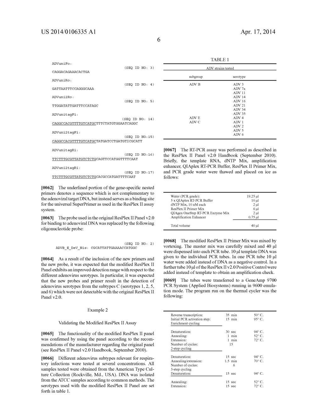 OLIGONUCLEOTIDE PROBE FOR THE DETECTION OF ADENOVIRUS - diagram, schematic, and image 08