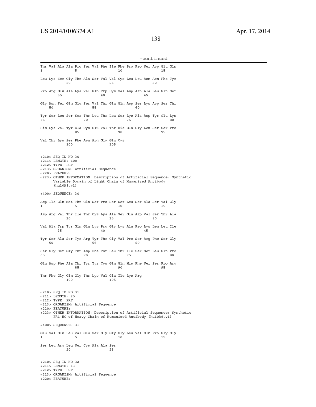 ANTI-FcRH5 ANTIBODIES AND IMMUNOCONJUGATES AND METHODS OF USE - diagram, schematic, and image 189