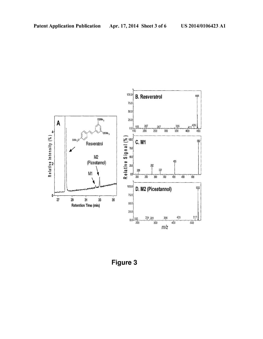 Method of Preparing Piceatannol Using Bacterial Cytochrome P450 and     Composition Therefor - diagram, schematic, and image 04