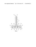 Pierced flexible circuit and compression joint diagram and image