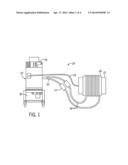 Cooled Power Connector with Shut Off Valve, Induction Heating System, and     Cable for use with Connector diagram and image