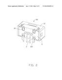 ELECTRICAL CONNECTOR HAVING IMPROVED RESILIENT CONTACT SO AS TO REALIZE     BETTER RETAINING EFFECT diagram and image