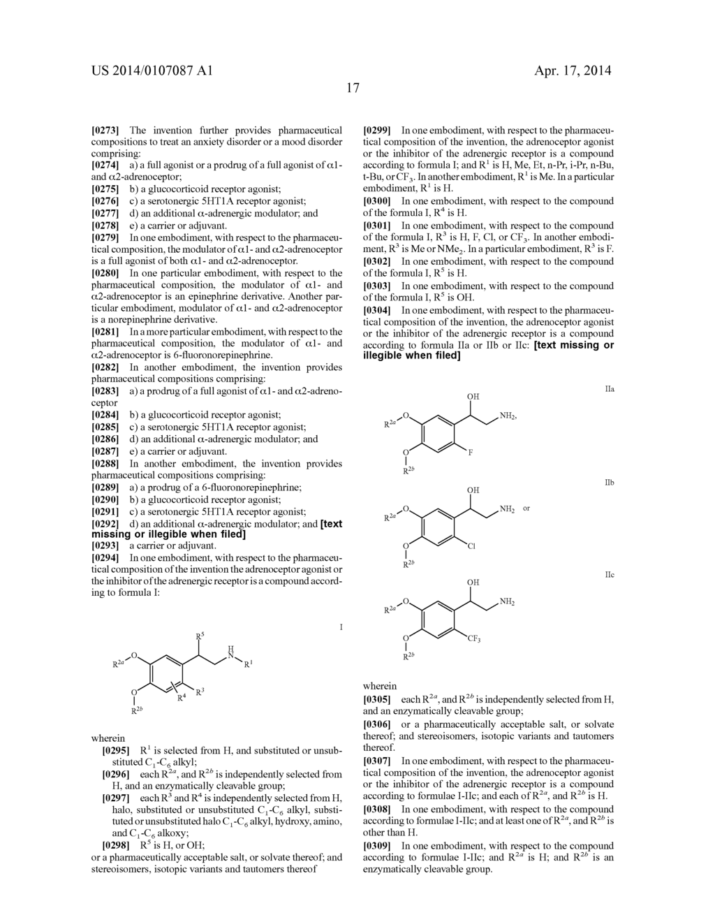 Methods, Compounds and Pharmaceutical Compositions for Treating Anxiety     and Mood Disorders - diagram, schematic, and image 33