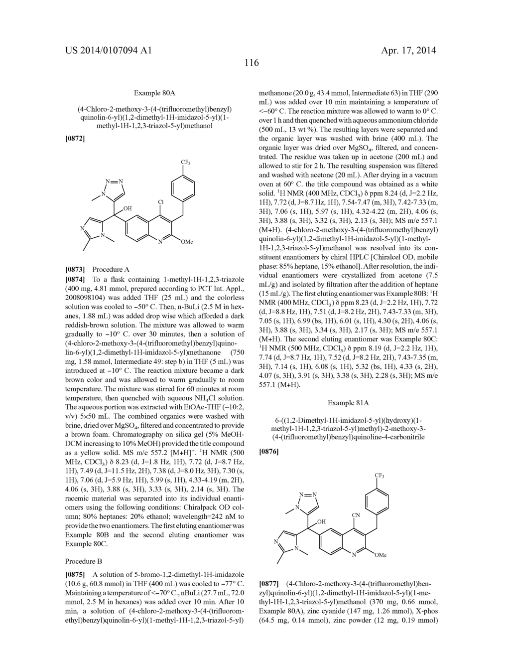 METHYLENE LINKED QUINOLINYL MODULATORS OF RORyt - diagram, schematic, and image 117