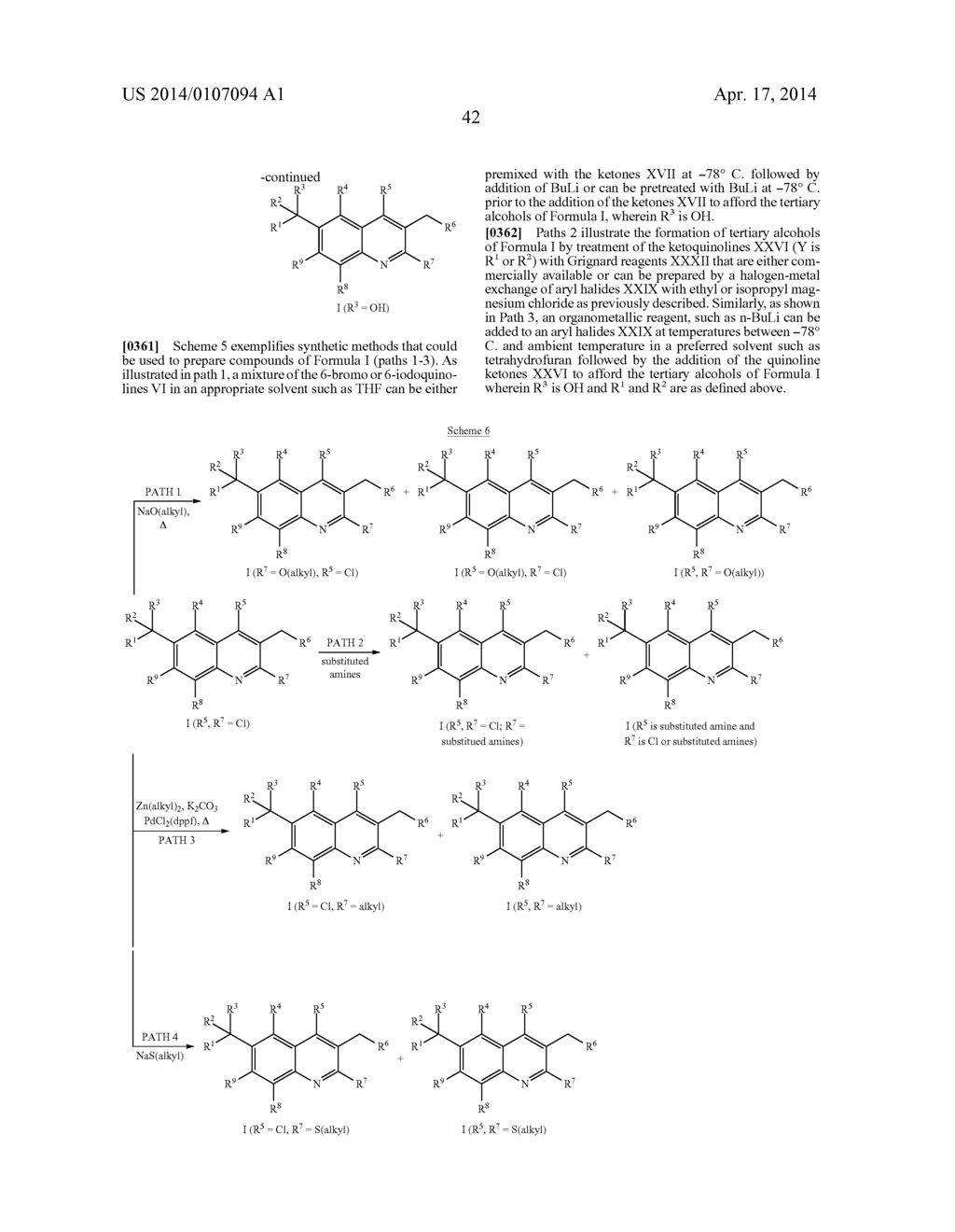 METHYLENE LINKED QUINOLINYL MODULATORS OF RORyt - diagram, schematic, and image 43