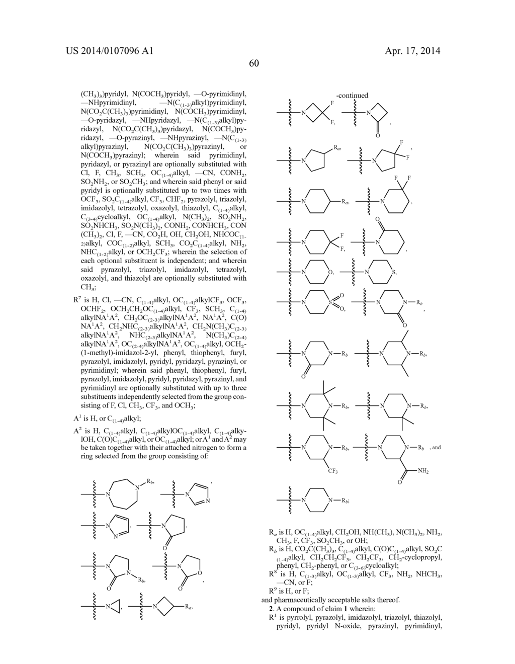 HETEROARYL LINKED QUINOLINYL MODULATORS OF RORyt - diagram, schematic, and image 61