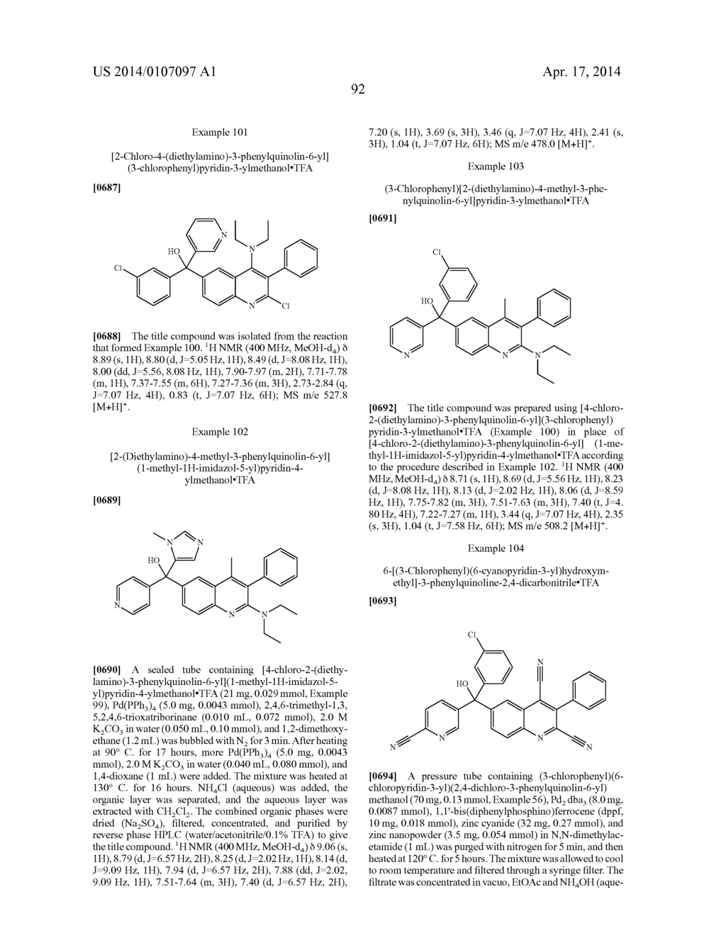 HETEROARYL LINKED QUINOLINYL MODULATORS OF RORyt - diagram, schematic, and image 93