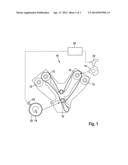 Method for determining a starting position of a cyclic movement diagram and image