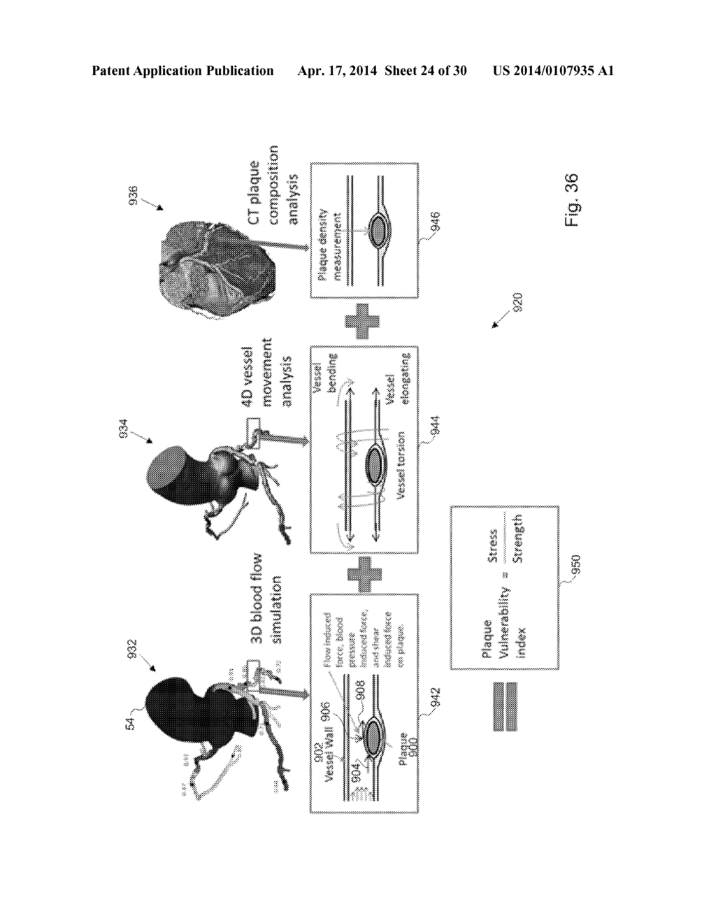 METHOD AND SYSTEM FOR PATIENT-SPECIFIC MODELING OF BLOOD FLOW - diagram, schematic, and image 25