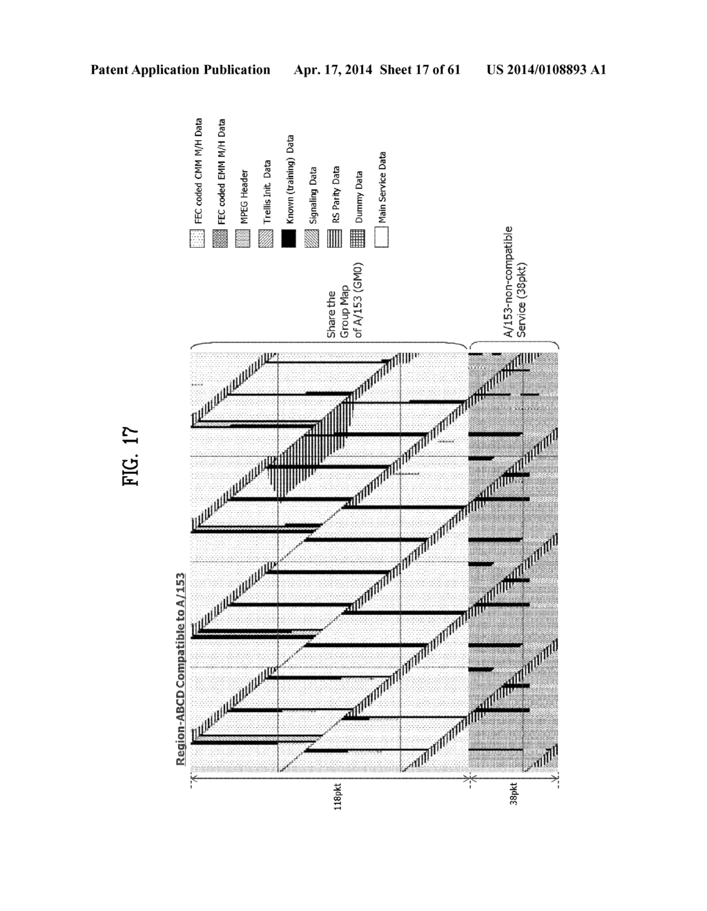 TRANSMITTING SYSTEM AND METHOD OF TRANSMITTING DIGITAL BROADCAST SIGNAL IN     TRANSMITTING SYSTEM - diagram, schematic, and image 18