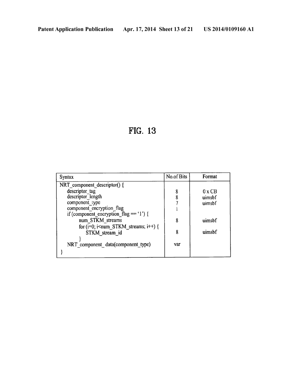 METHOD FOR RECEIVING A BROADCAST SIGNAL AND BROADCAST RECEIVER - diagram, schematic, and image 14