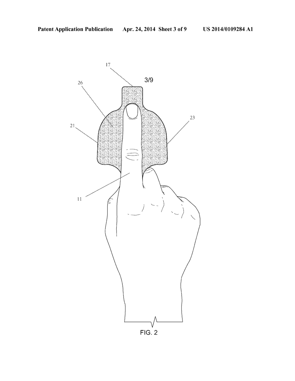 DISPOSABLE PROTECTIVE FINGER COVERS FOR USE WHILE EATING - diagram, schematic, and image 04