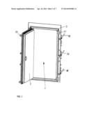 Apparatus for Shock-Secure Door or Hatch Arrangement on Marine Ships diagram and image