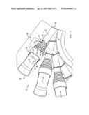 DUCTING ARRANGEMENT FOR COOLING A GAS TURBINE STRUCTURE diagram and image