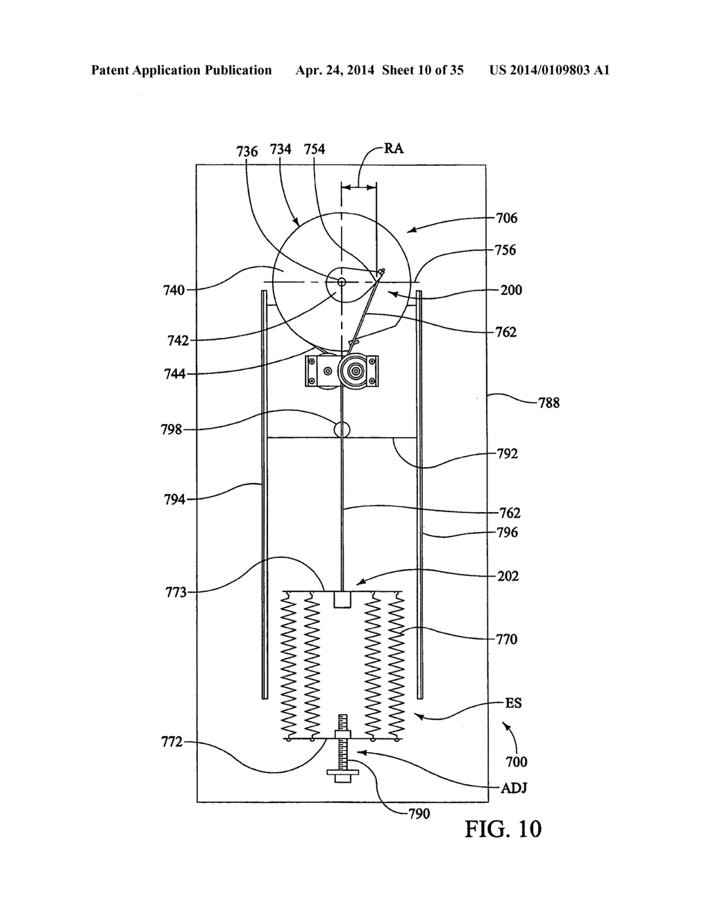 LIFT MECHANISM SYSTEMS AND METHODS - diagram, schematic, and image 11