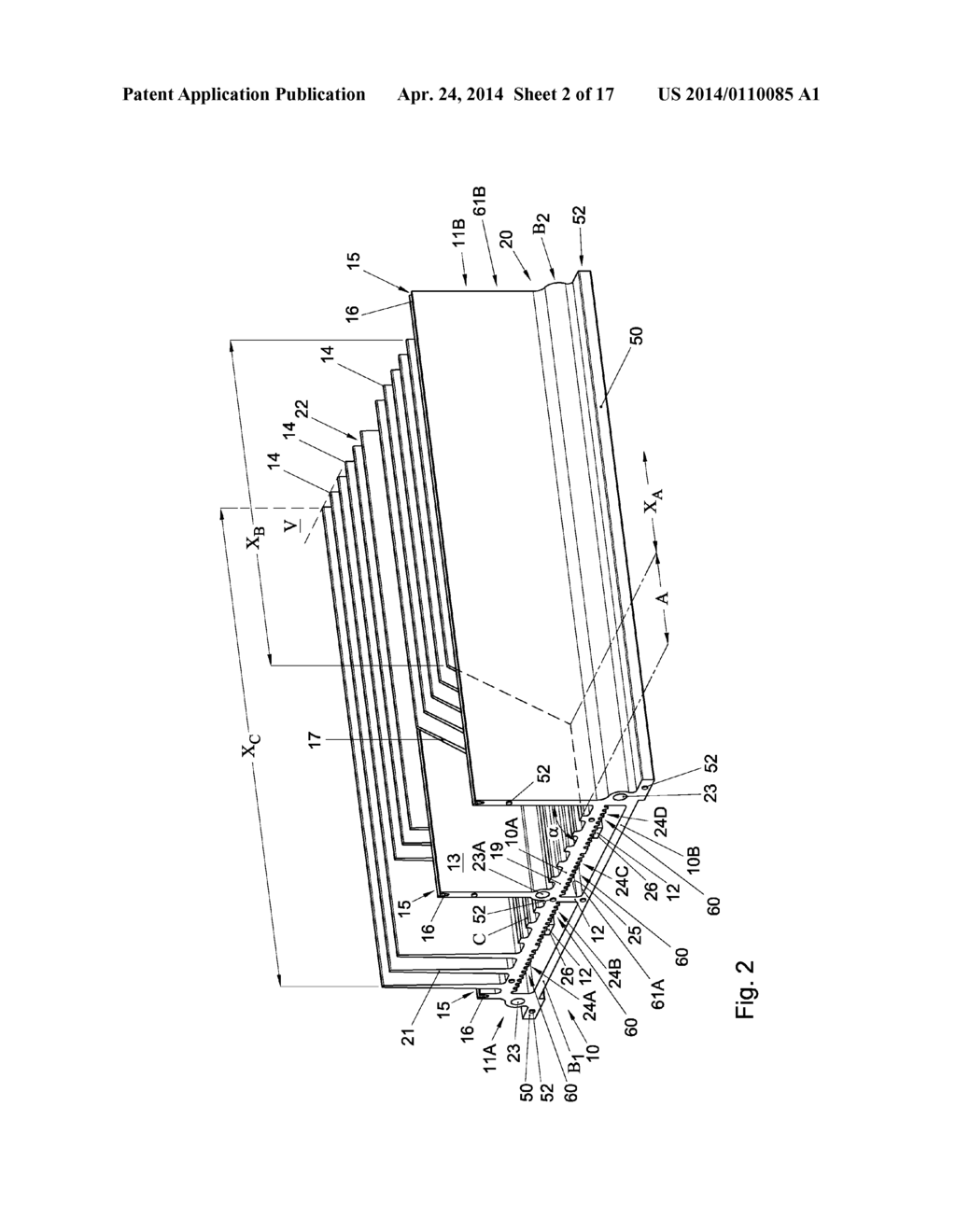 HEAT EXCHANGER AND METHOD FOR MANUFACTURING SUCH - diagram, schematic, and image 03