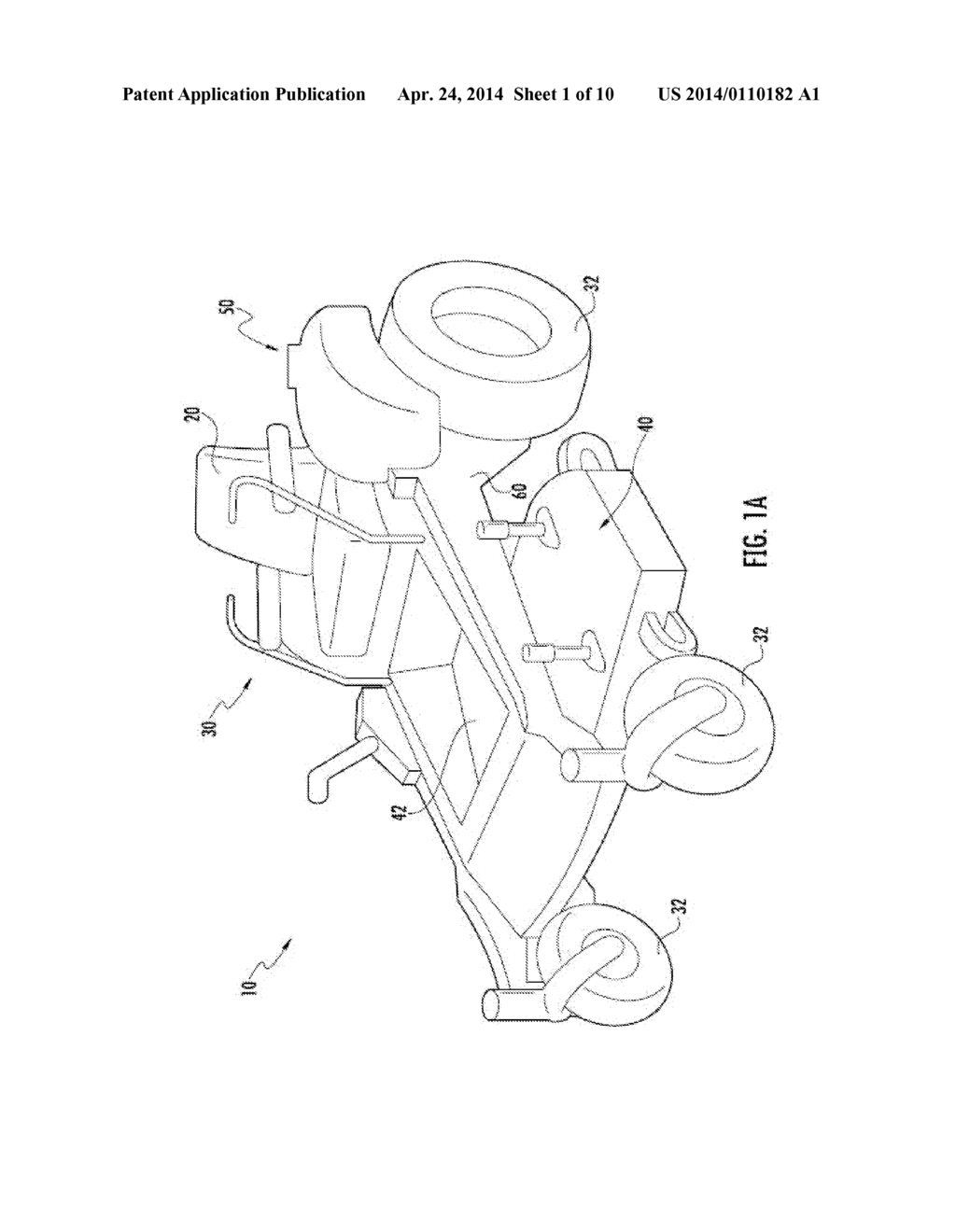 LAWN CARE VEHICLE ADJUSTABLE STEERING ASSEMBLY - diagram, schematic, and image 02