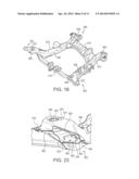 FRONT SUBFRAME FOR A NARROW OFFSET COLLISION diagram and image