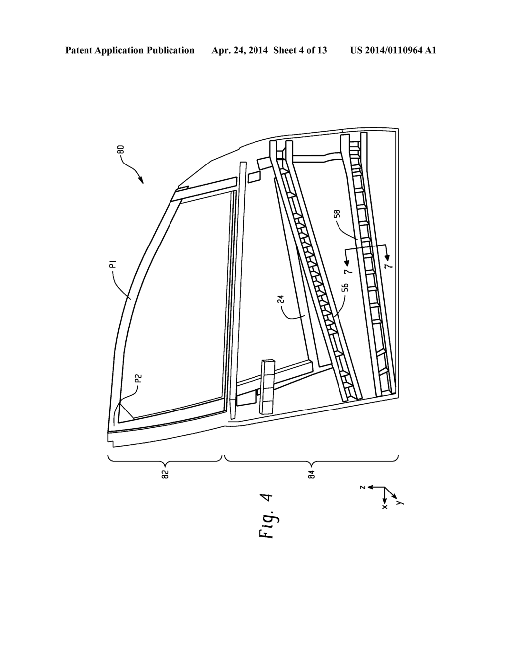 VEHICLE SIDE DOOR STRUCTURE AND METHOD OF MAKING AND USING THE SAME - diagram, schematic, and image 05