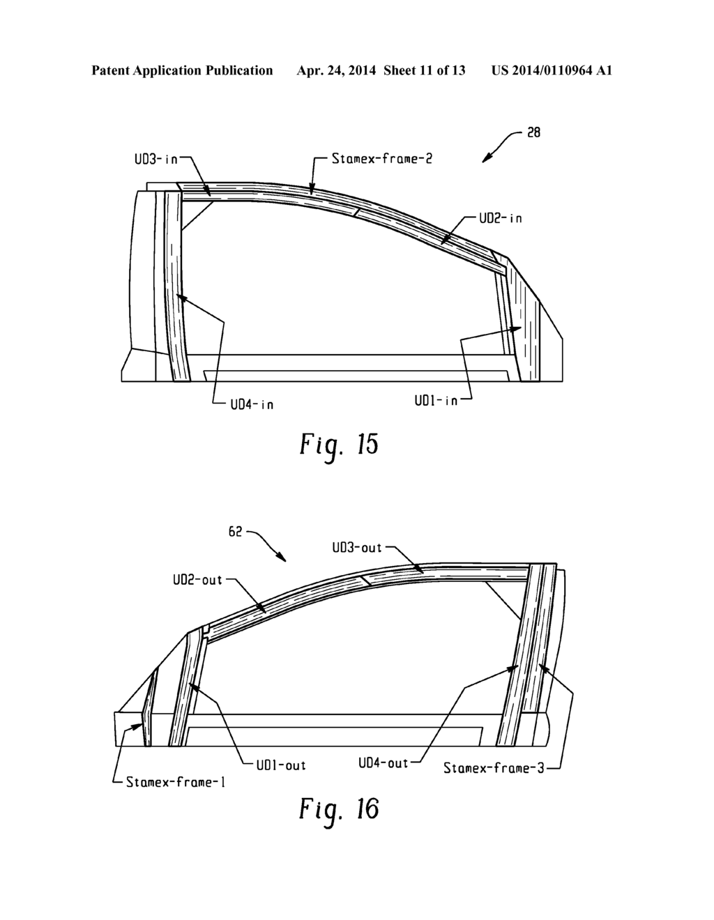 VEHICLE SIDE DOOR STRUCTURE AND METHOD OF MAKING AND USING THE SAME - diagram, schematic, and image 12