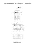 SELECTIVE LOCKING METHOD OF INFORMATION DEVICE HAVING TOUCH SCREEN diagram and image