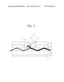 TOUCH PANEL PROVIDING TACTILE FEEDBACK IN RESPONSE TO VARIABLE PRESSURE     AND OPERATION METHOD THEREOF diagram and image