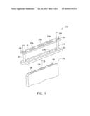 GUIDING MODULE AND ELECTRONIC DEVICE USING THE SAME diagram and image