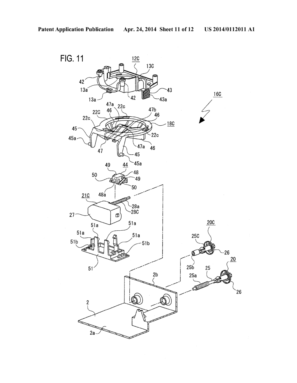 VEHICLE HEADLAMP - diagram, schematic, and image 12