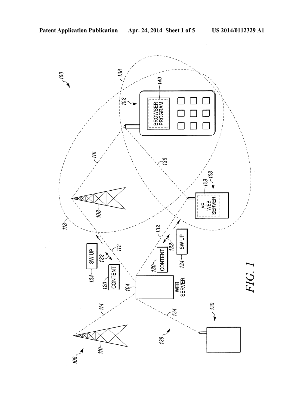 Method and System for Facilitating Wireless Communication Via Alternate     Communication Pathway - diagram, schematic, and image 02