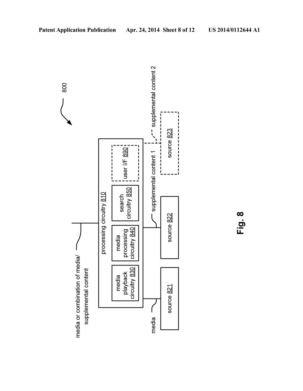 COLLECTION AND CONCURRENT INTEGRATION OF SUPPLEMENTAL INFORMATION RELATED     TO CURRENTLY PLAYING MEDIA - diagram, schematic, and image 09