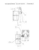 DISCRETE HEAT-INSULATED EXHAUST MUFFLER DEVICE AND REFRIGERATION     COMPRESSOR USING SAME diagram and image