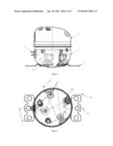 SEALED COMPRESSOR HOUSING diagram and image