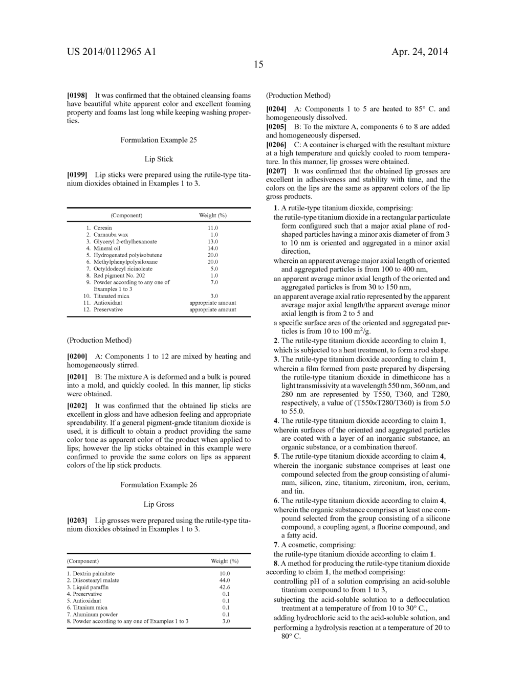 RUTILE-TYPE TITANIUM DIOXIDE AND COSMETICS USING THE SAME - diagram, schematic, and image 19