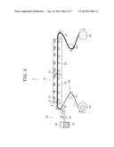 MANUFACTURING METHOD FOR SECONDARY BATTERY ELECTRODE AND ELECTRODE     MANUFACTURING DEVICE diagram and image