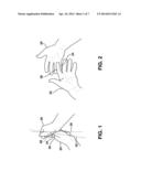 METHOD OF DEVELOPING A GOLF GRIP AND SWING AND FITTING EQUIPMENT TO A GOLF     SWING AND BALL TRAVEL diagram and image