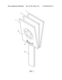 Three-Panel Clapping Device diagram and image