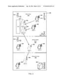 GROUP ASSOCIATION BASED ON NETWORK DETERMINED LOCATION diagram and image