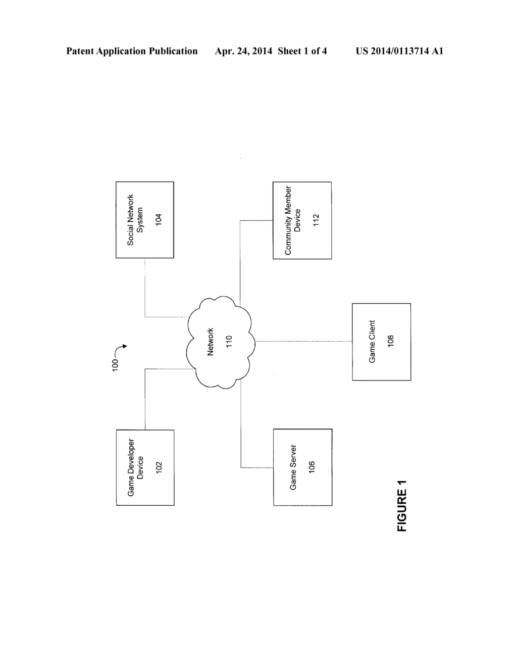 Systems and Methods for Making Gameplay Changes to a Video Game Based Upon     Social Network Polls - diagram, schematic, and image 02