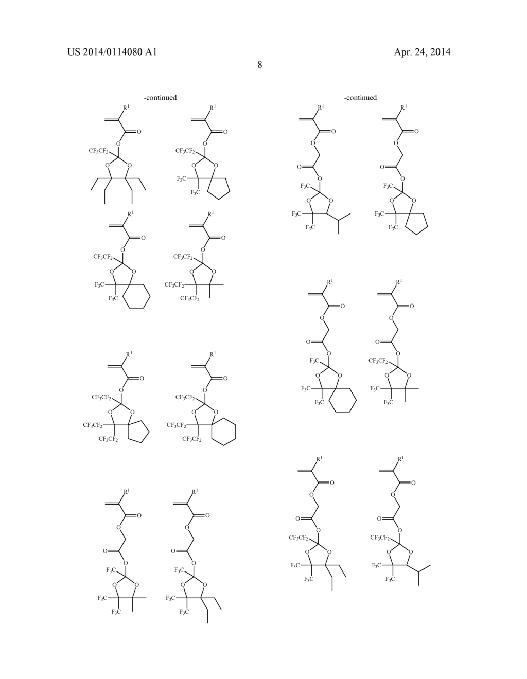 FLUORINATED MONOMER, POLYMER, RESIST COMPOSITION, AND PATTERNING PROCESS - diagram, schematic, and image 09