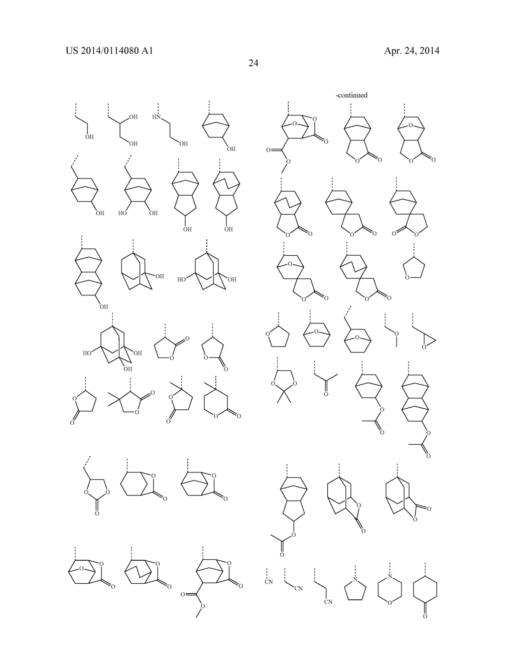 FLUORINATED MONOMER, POLYMER, RESIST COMPOSITION, AND PATTERNING PROCESS - diagram, schematic, and image 25