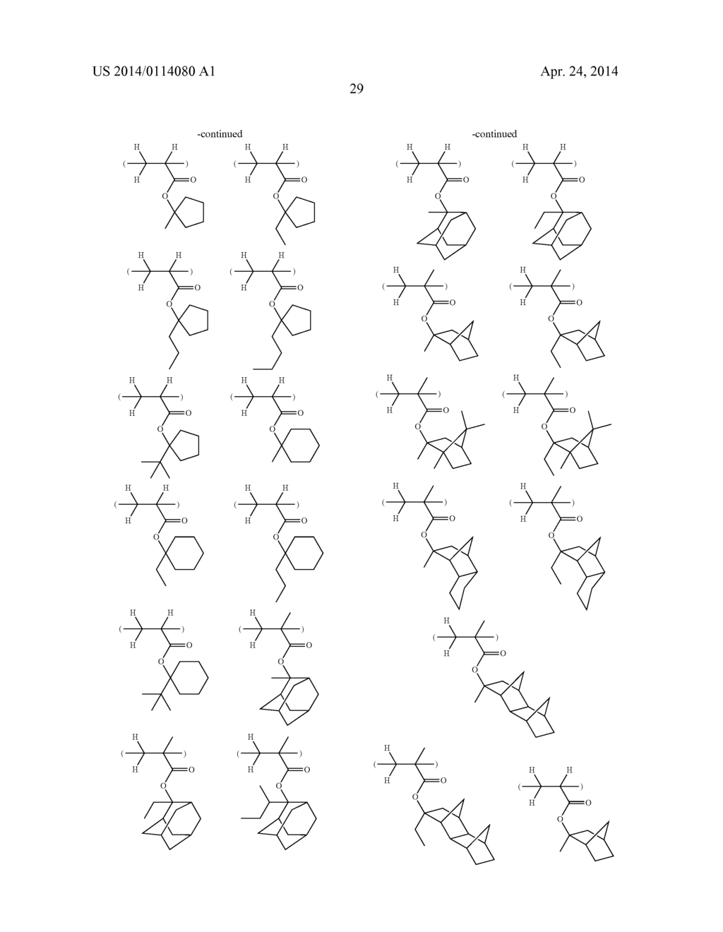 FLUORINATED MONOMER, POLYMER, RESIST COMPOSITION, AND PATTERNING PROCESS - diagram, schematic, and image 30