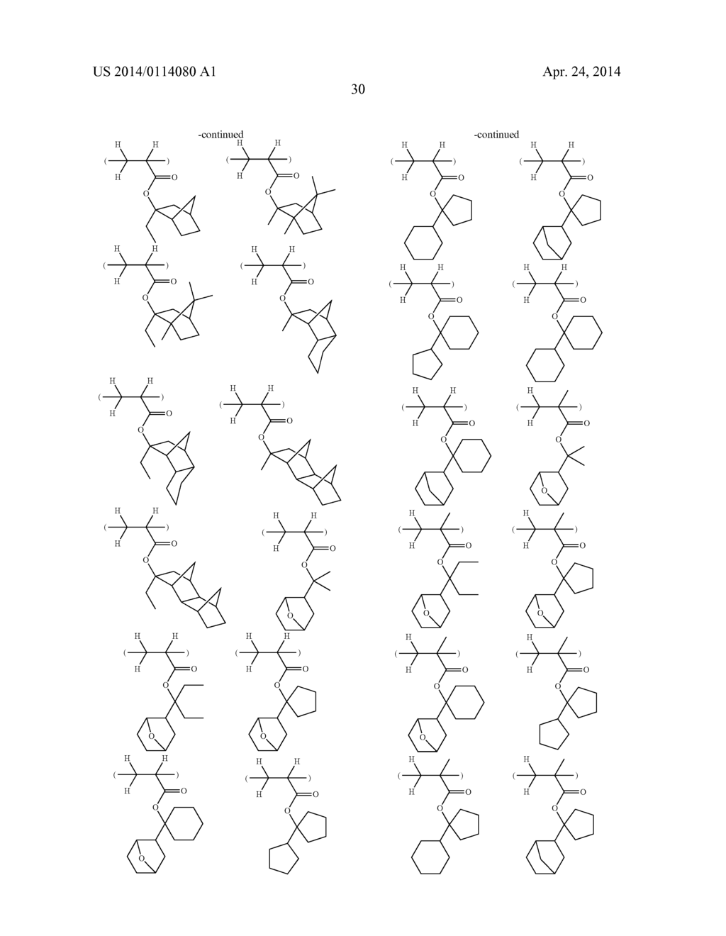 FLUORINATED MONOMER, POLYMER, RESIST COMPOSITION, AND PATTERNING PROCESS - diagram, schematic, and image 31